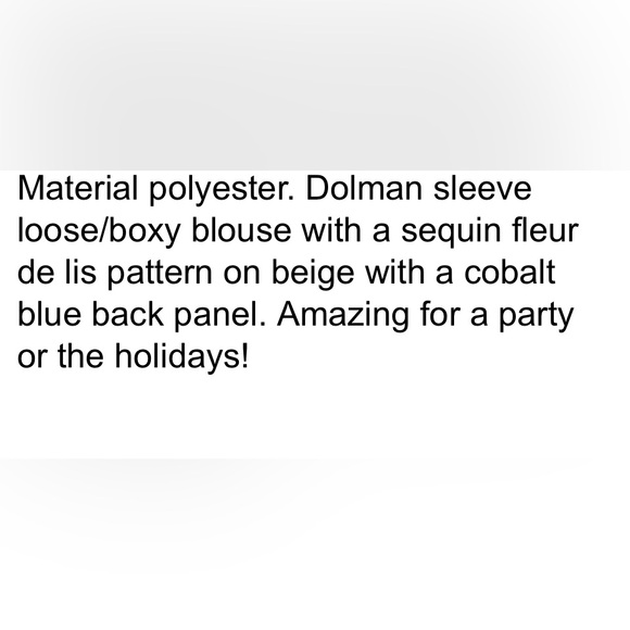 Neiman Marcus for Tracy Reece Sequin Top - Picture 10 of 10